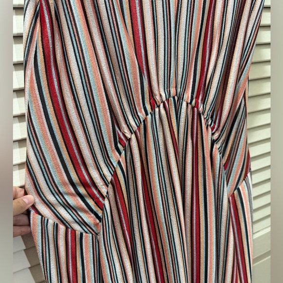 Zara Striped Maxi Coverup Dress - Picture 5 of 7